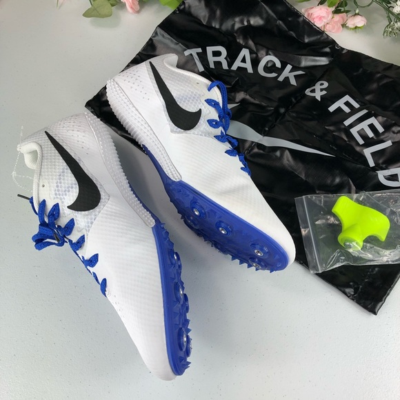 Track and Field Nike White Sneakers Size 13 (5002) - Picture 2 of 8